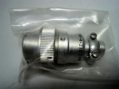ITT Cannon CONNECTOR PLUG ELECTRIC  WK-4-21C-1/4 NEW!