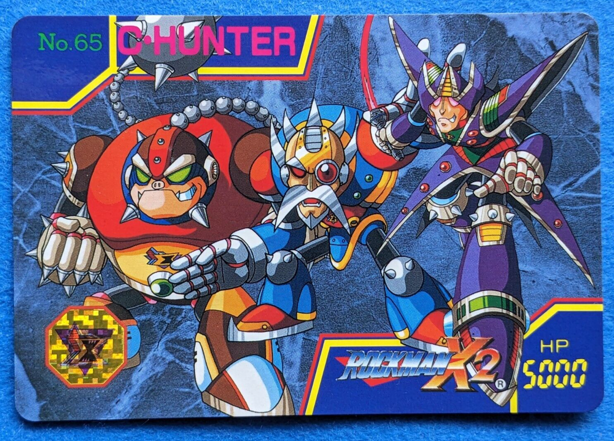 COUNTER HUNTERS MEGAMAN X2 CAPCOM 1994 BANDAI No.65 Japanese GAME