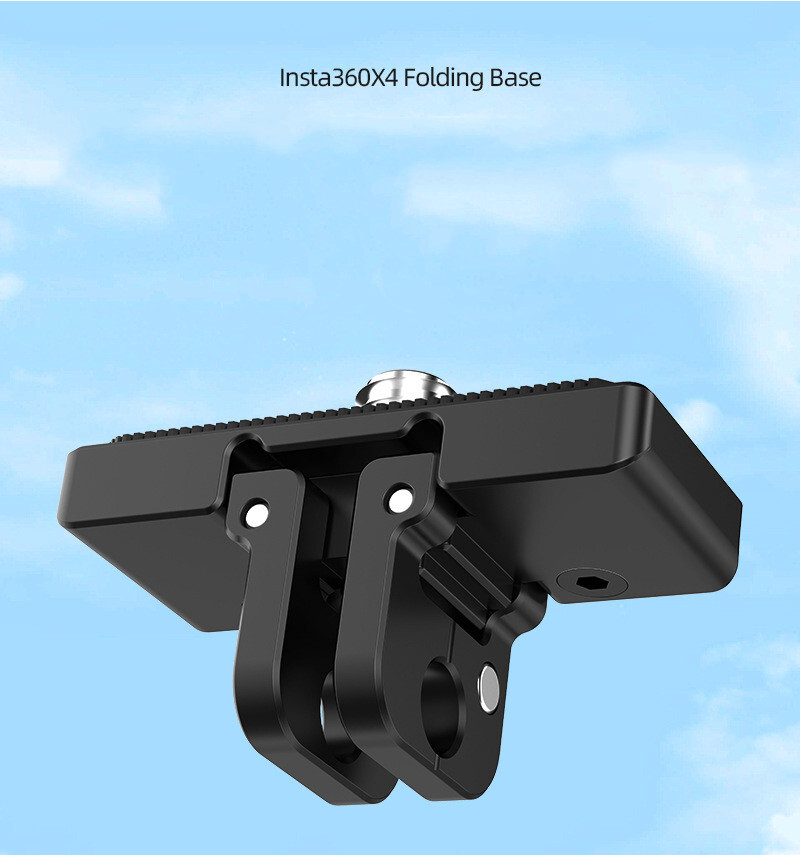 Horizontale Actie Mount Compatibel voor Insta360 X4 Action Camera Aluminium Verticale Beugel Elleboog Adapter Quick Release Plaat Statief Base Accessoires