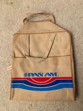 2 Vintage 1970s PAN AM Carry-On/Tote/Travel Bags!