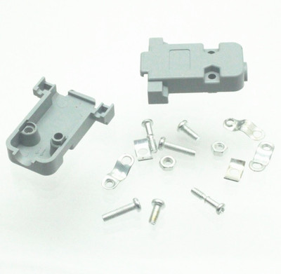 5PCS Plastic Hood Cover for 9Pin or 15Pin D-Sub DB9 DB15 NEW