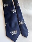 Vintage Cervantes Walt Disney Productions Navy Blue Tennis Mickey Mouse Tie