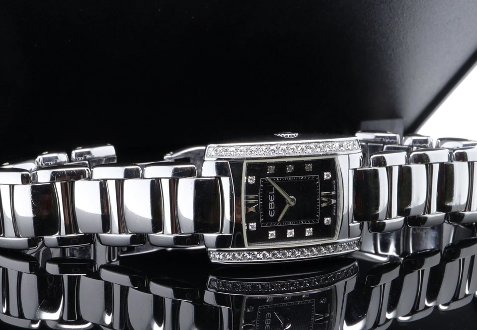 Auténtico. Reloj Pulsera Ebel Brasilia Mujer 28MM Cuarzo Ref 9976M2S Foto 2 de 4