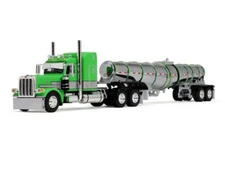 Peterbilt Model 389 w/ Polar Drop Trailer - Green 1:64 Scale Model - DCP 60-1934
