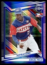 2022 Panini Elite Extra Edition Aspirations Blue Angel Feliz 155/349 Dominican