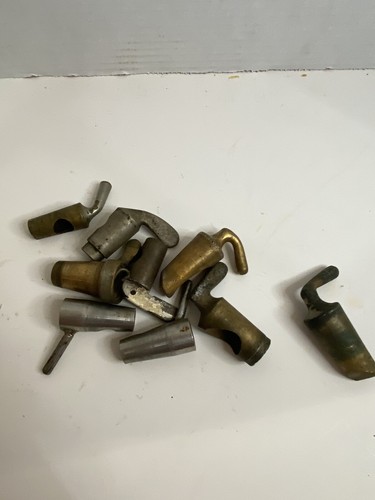 Vintage Lot Of Valves Faucet Tap Handles Brass Stainless