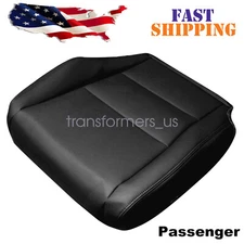 For 2008 2009 2010 11 12 Honda Accord Passenger Bottom Leather Seat Cover Black