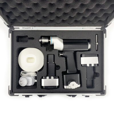 Medical Electric Bone Hollow Drill Surgical Orthopedic Instruments+ 2x Batteries