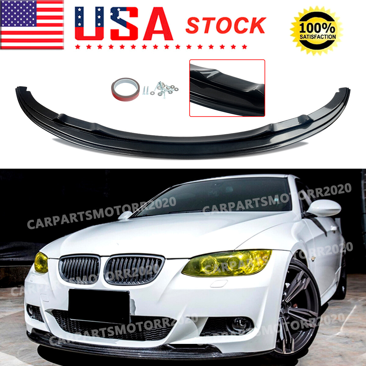 Pour Série 3 E92 E93 328i 320d M- Sport 2006-2010 Avant