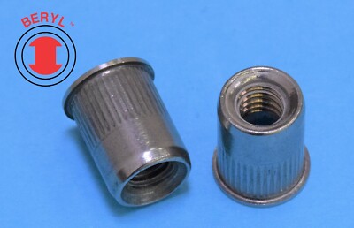 SAM4-K Stainless Steel Rivet Nut Nutsert - # M4X0.7 (SAM4-K) - 20pcs
