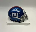 Kayvon Thibodeaux Autographed NY Giants Speed Mini Helmet (Beckett)