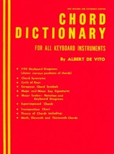 Chord Dictionary for Keyboard Instruments Reference Book Piano Method 050395920