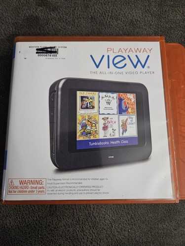 Playaway View All in One Mini Video Player 32 Min Color Video W Audio Age 4-12 H