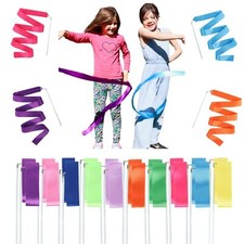 Ribbon Dancing Wands 20pcs Pack, Party Favor for Girls Birthday Party Supplie...