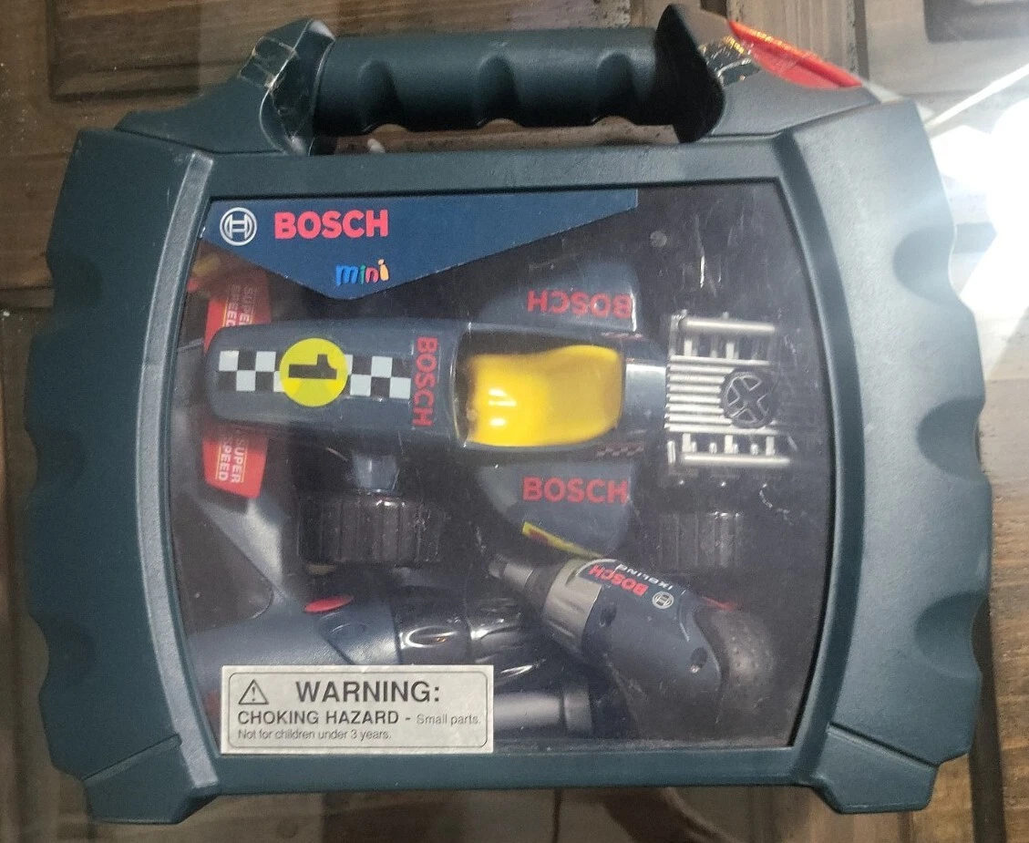 Bosch Grand Prix Car with Ixolino Case Toy Drill Screwdriver by
