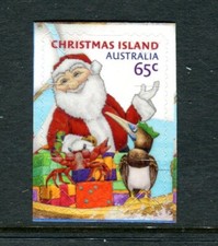 2023 Christmas Island Christmas - MUH 65c Embellished Stamp