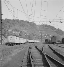 8" x 10" Part of coal mining town of Welch, West Virginia. Bluefield section
