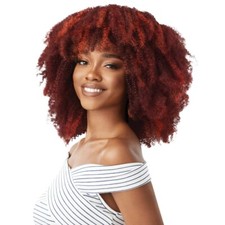 Outre Human Hair Premium Blend Clip-In Big Beautiful Hair 4C Corkscrew Afro Best
