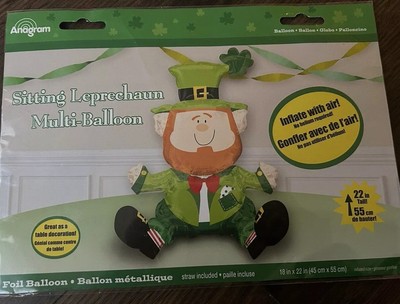 Leprechaun Sitting Inflatable Balloon