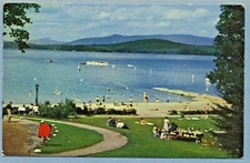 Postcard  Endicott Rock Park The Weirs, New Hampshire c1950s    B-21