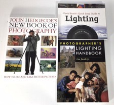 Photography Books Lighting  General Photography Lot of 3