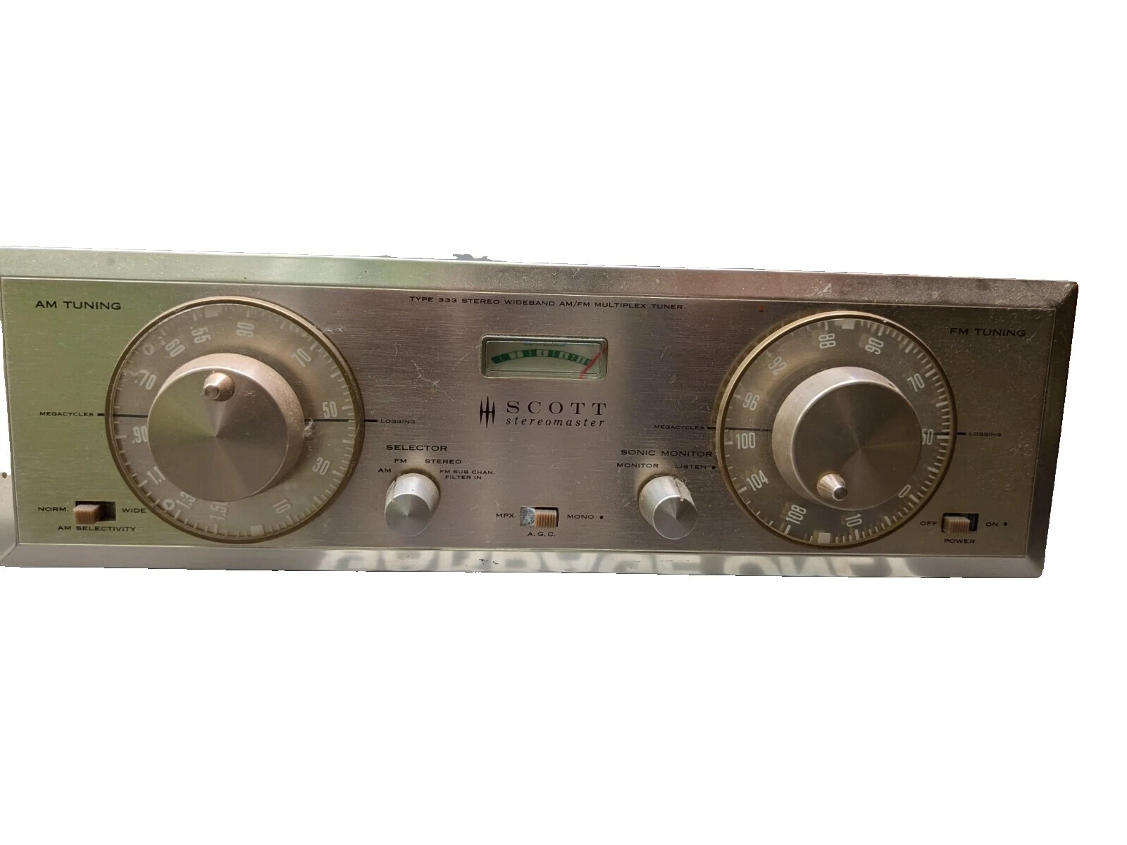 Sintonizadores de Tubo vintage SCOTT