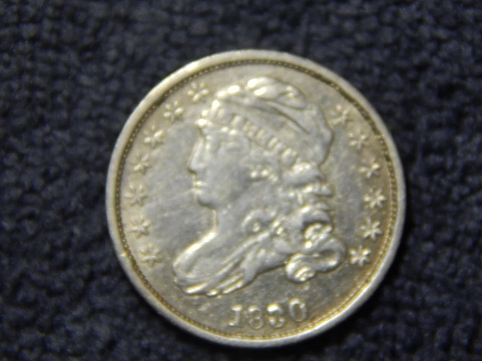 1830 Capped Bust Ten Cent Variety 2 Very Nice Rare coin - Image 4 of 4