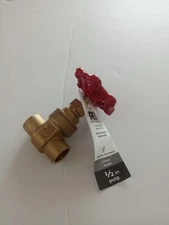 Reliabuilt 1/2" Brass Gate Valve Sweat Solder