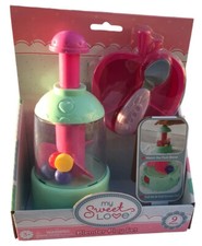 My Sweet Love Blender with Play Fruit, Plate and Spoon Play Set 9 Pieces 3 