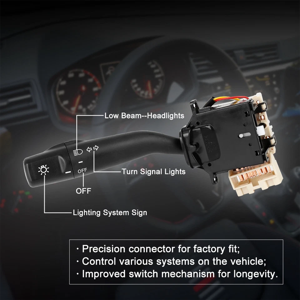  Interruptor atenuador de faros CBS-1009 1 pieza para Toyota Camry Foto 3 de 4