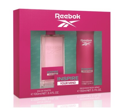 Reebok Inspire Your Mind Geschenkset Damen Eau de Toilette 100ml+Deodorant 150ml