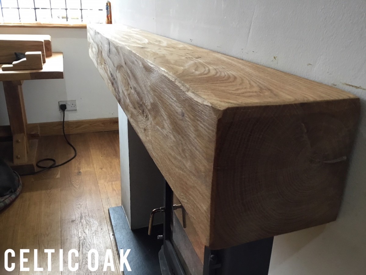 OAK BEAMS/FLOATING/FIRE/LIGHTLYWORKED/SOLID/MANTLE | eBay