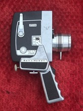 Bell  Howell Director Series Zoomatic 8mm Movie Camera w/ Handle Made In USA