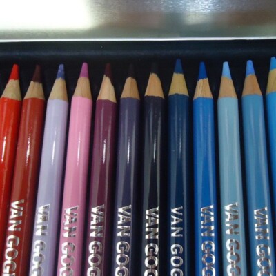 VAN GOGH Pencils Water Color 36 colors set Aquarelle Aquqrel Royal