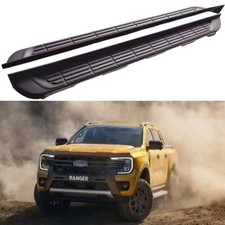 2 piezas pedales de peldaño lateral para estribo barra Nerf aptos para Ranger 2019-2023