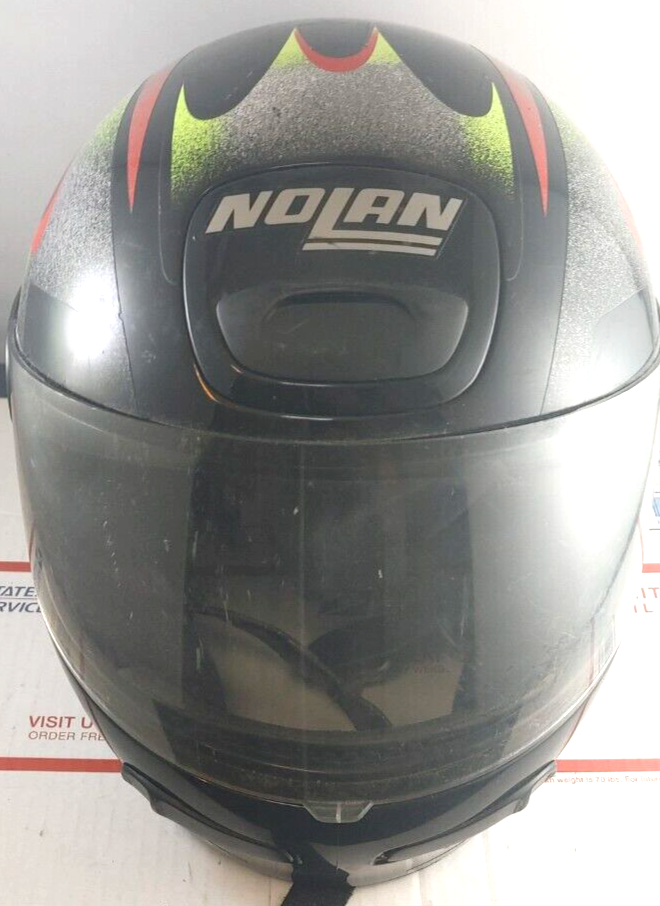 Vintage Nolan Integrale N27 Motorcycle Helmet Size Adult Large L