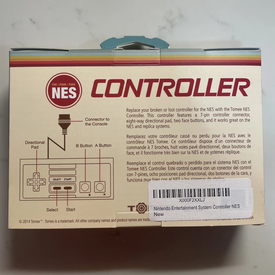 NES TOMEE Replacement Controller pad - NES, Nintend, Brand New - 7 pin connector - Image 2 of 4