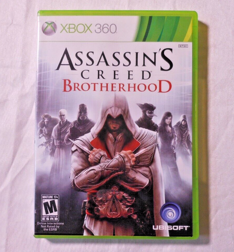 Jeu Assassin’s Creed: Brotherhood - Xbox 360 Version Française - Très Bon état Complet
