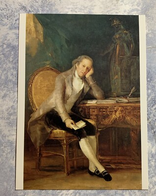 Art~Francisco Goya~ Gaspar Melchor Jovellanos - Harenberg ~Continental Postcard