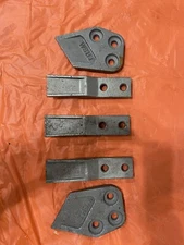 Chinese China One Ton Excavator Bucket Teeth And Grousers 5 Pieces Total