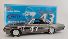 RARE BLACK CHROME 1/24 RICHARD PETTY 43 1964 PLYMOUTH 28 OF ONLY 204 PRODUCED