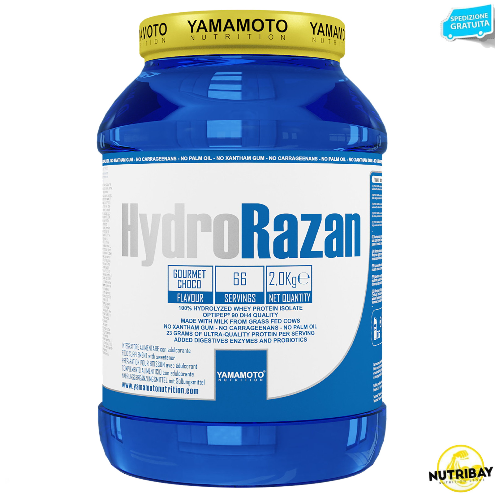Yamamoto Hydro RAZAN 2kg | Le Proteine Idrolizzate Post-Workout