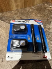 Job Smart 4 Pack Pen Light & Headlights 