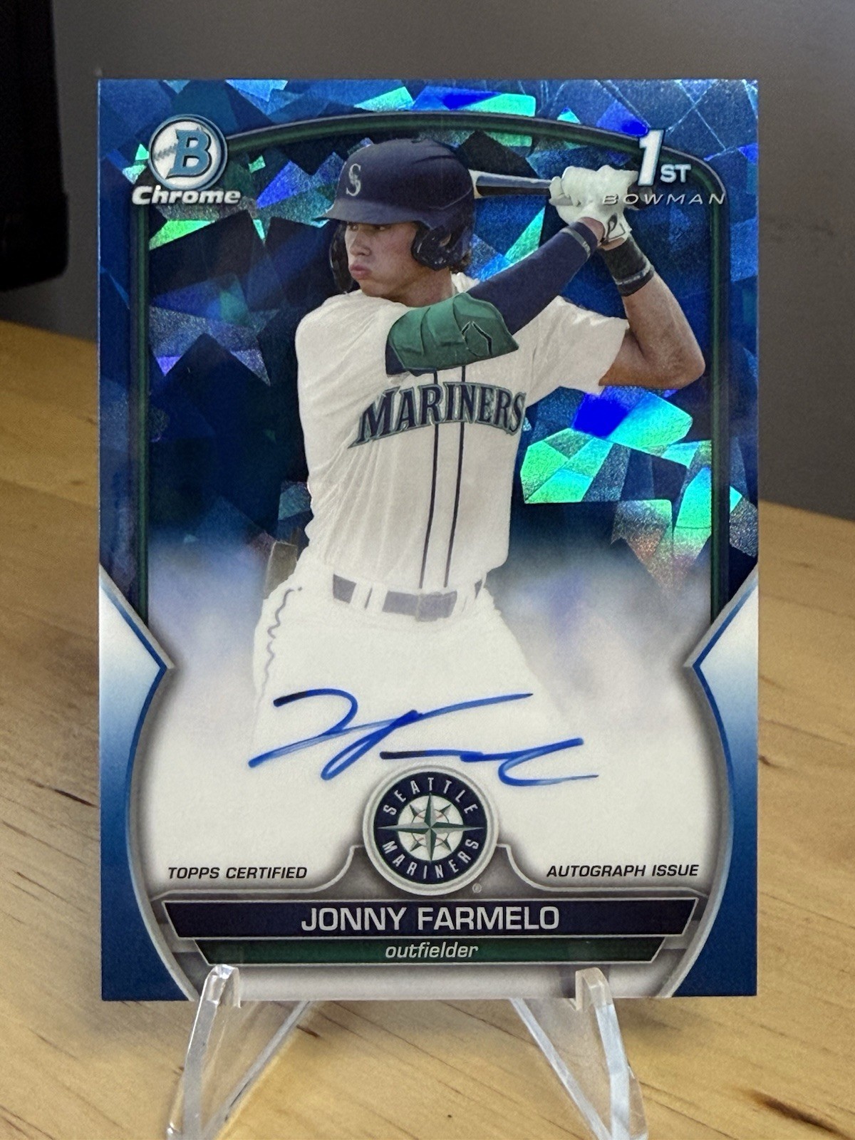 2023 Bowman Draft Sapphire Jonny Farmelo 1st Bowman Auto /199 SP