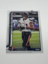 Topps Chrome 2025 Jayden Higgins Houston Texans #343 Rookie Football Card