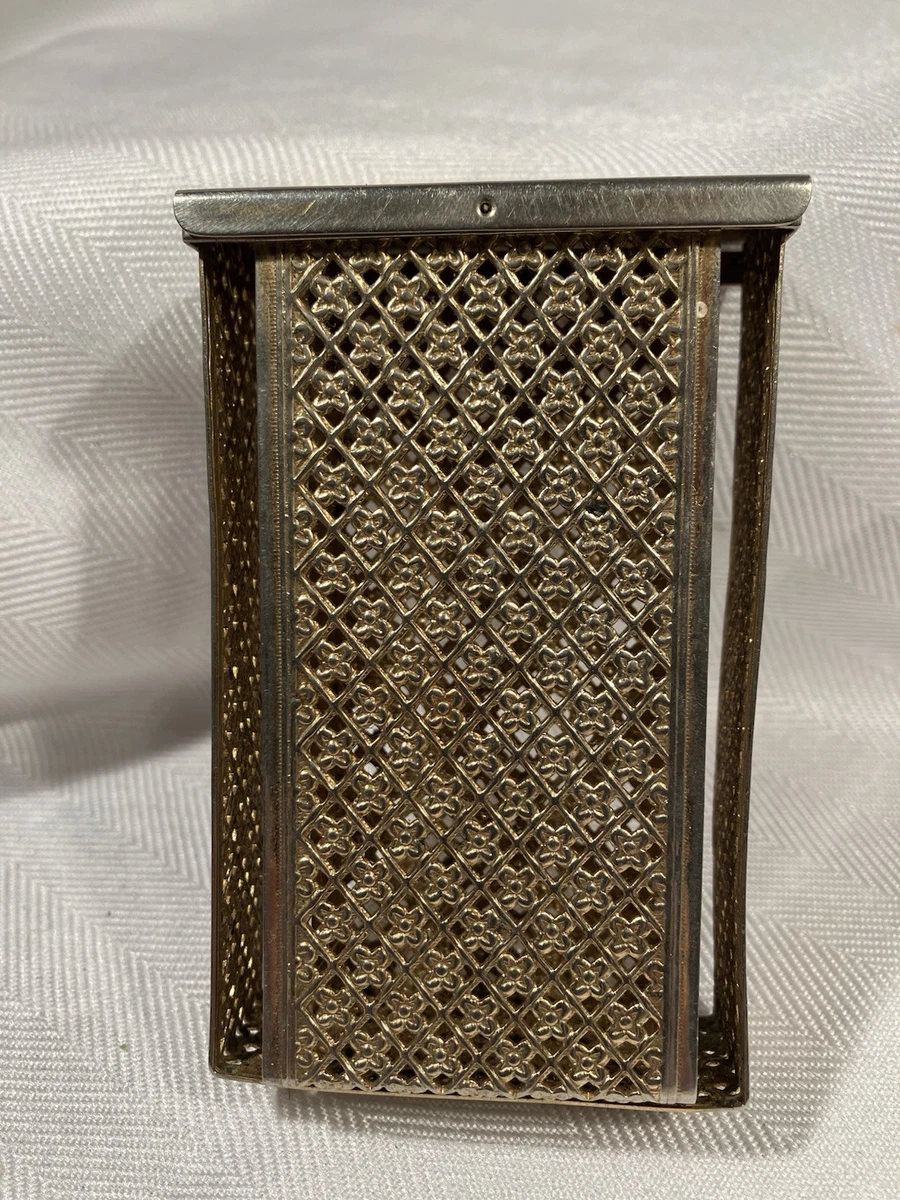 napier cigarette case A fabulous Art Deco sterling cigarette case case decorated with engine turned lines and center plaque for engraving Art Deco Napier Sterling Cigarette