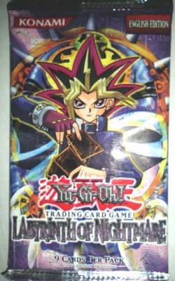 NEW SEALED Yu-Gi-Oh! Labyrinth of Nightmare Booster Pack (English)
