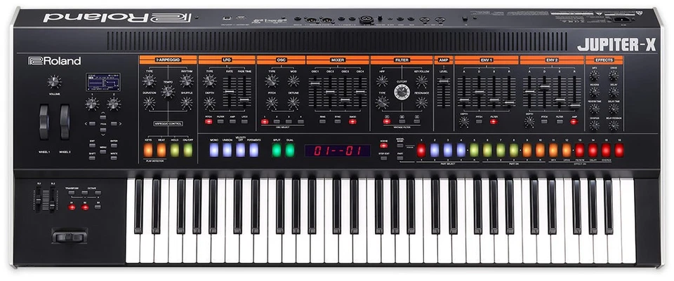 Roland Jupiter-X 61 Key Keyboard Synthesizer - Image 3 of 4