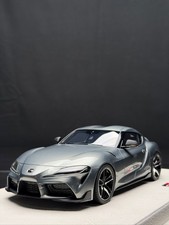 Toyota GR Supra (Dark Silver) [MakeUp] 1/18 scale