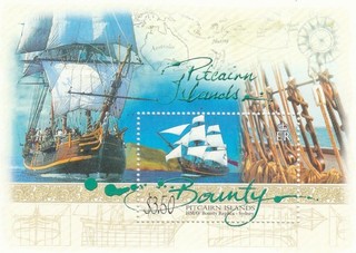 4216 / ISLAS PITCAIRN BLOQUE 36? BARQUE MNH